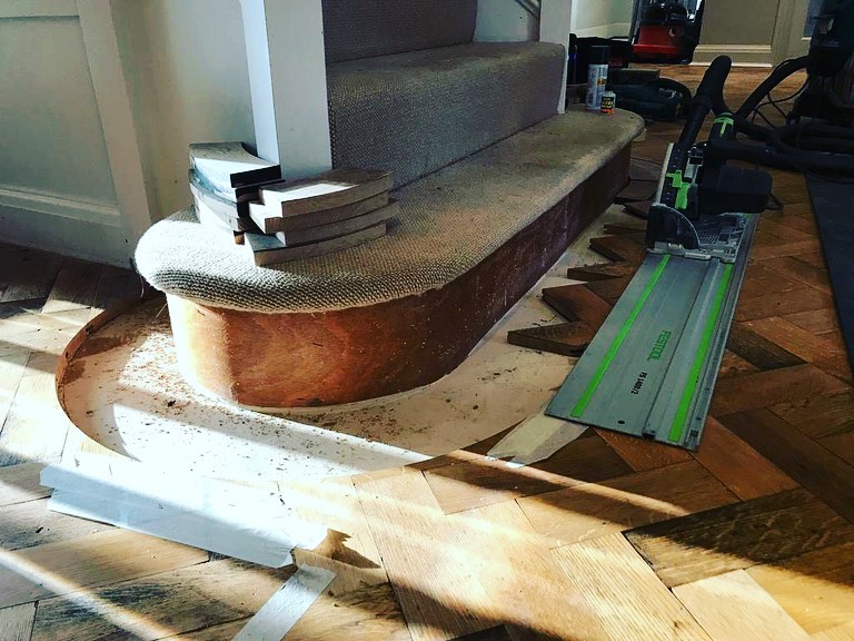 Reclaimed Oak Blocks 2