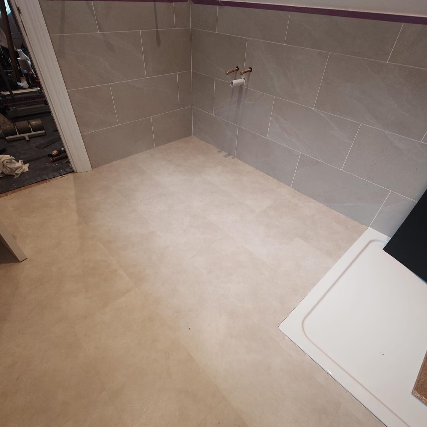 LVT tile effect