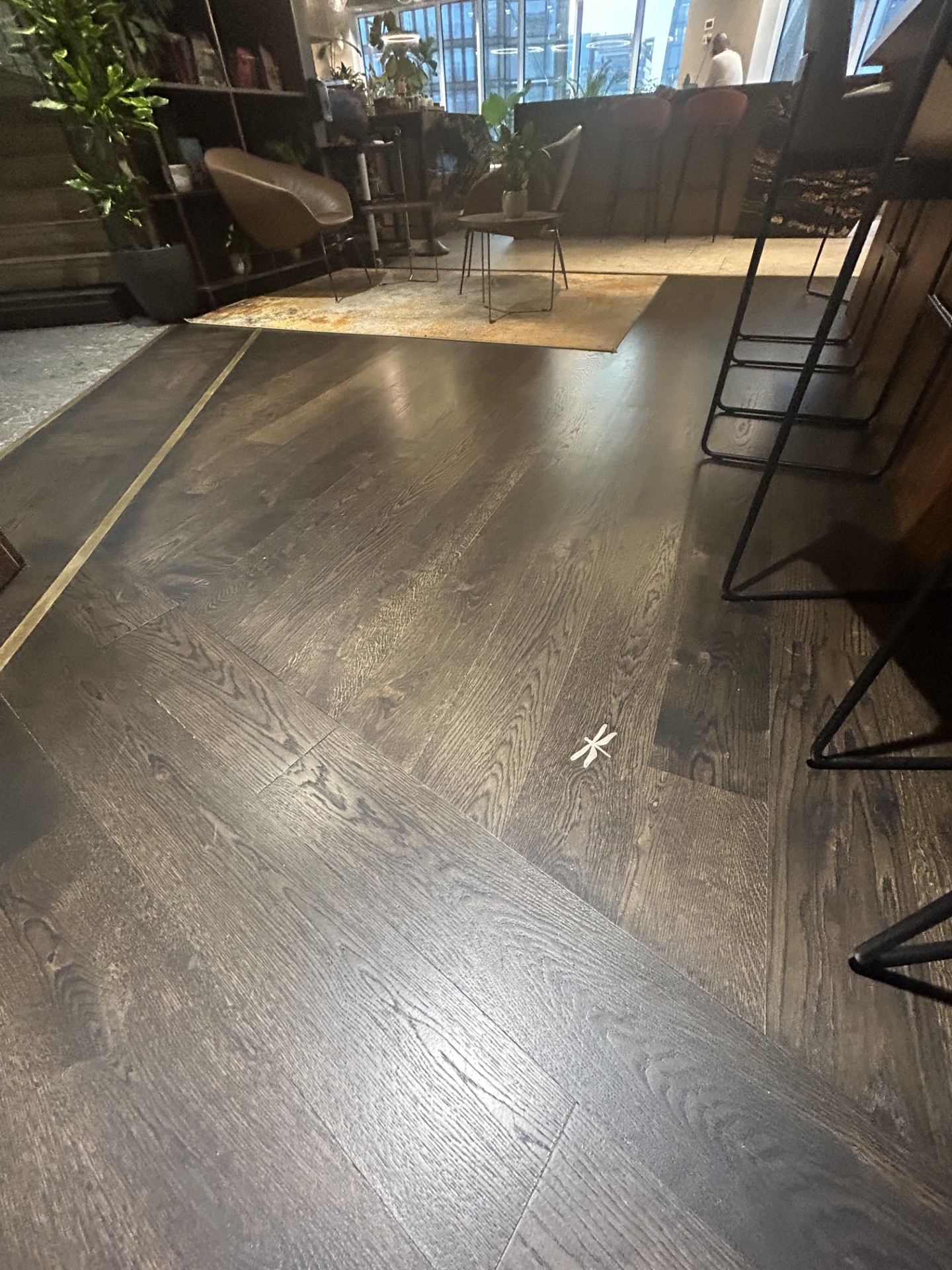 Commercial office flooring space restoration in City of London
