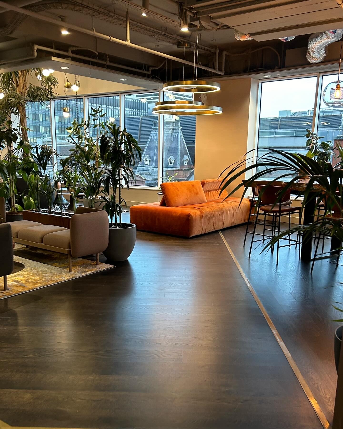Commercial office flooring space restoration in City of London