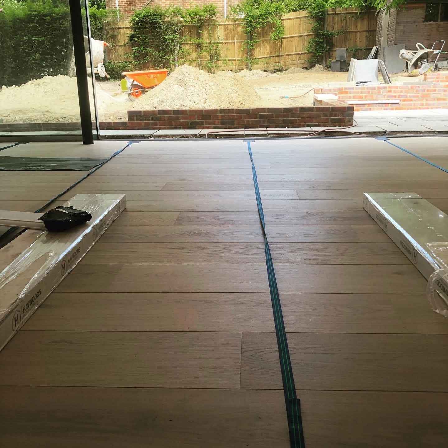 Supply & installation of prefinished Oak Engineered plank by Ironwood Flooring Services