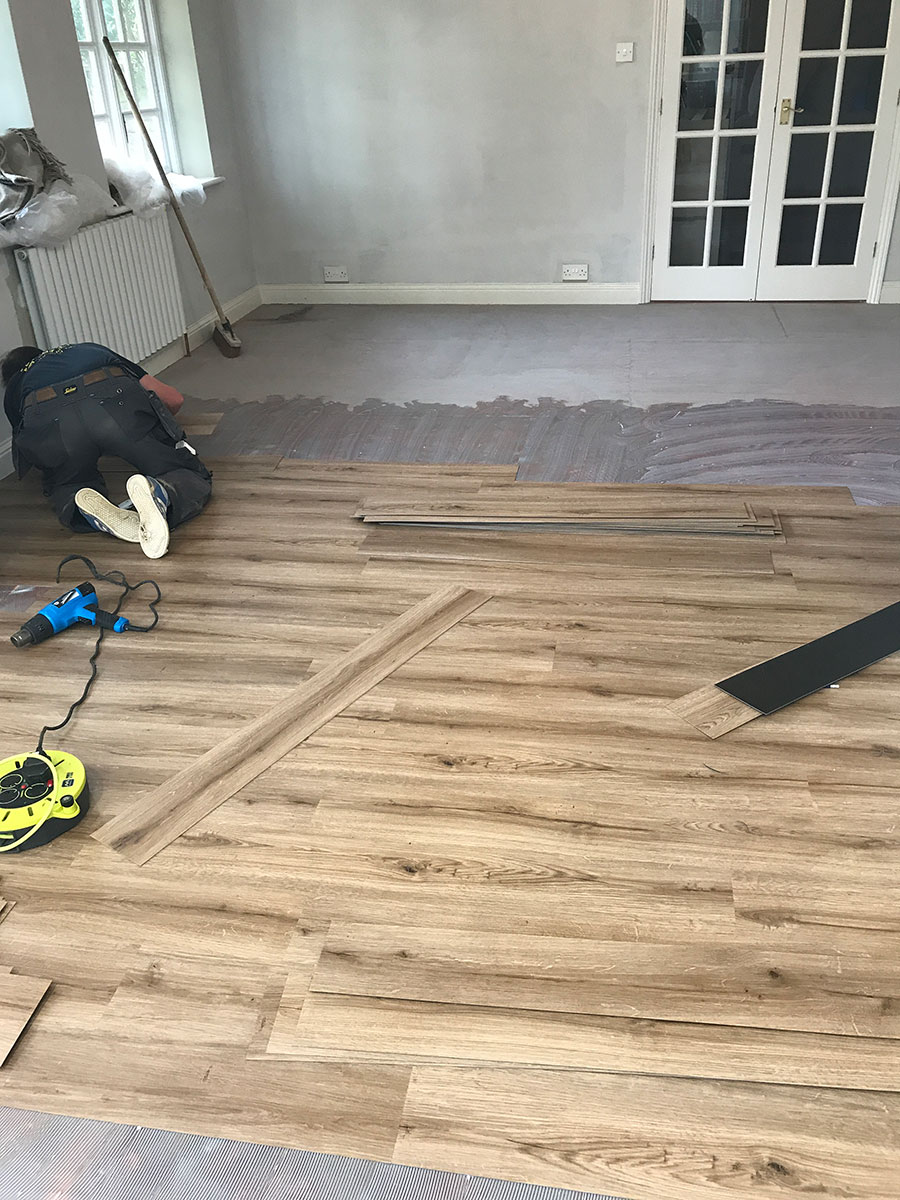 LVT Kitchen Diner Harpenden 01