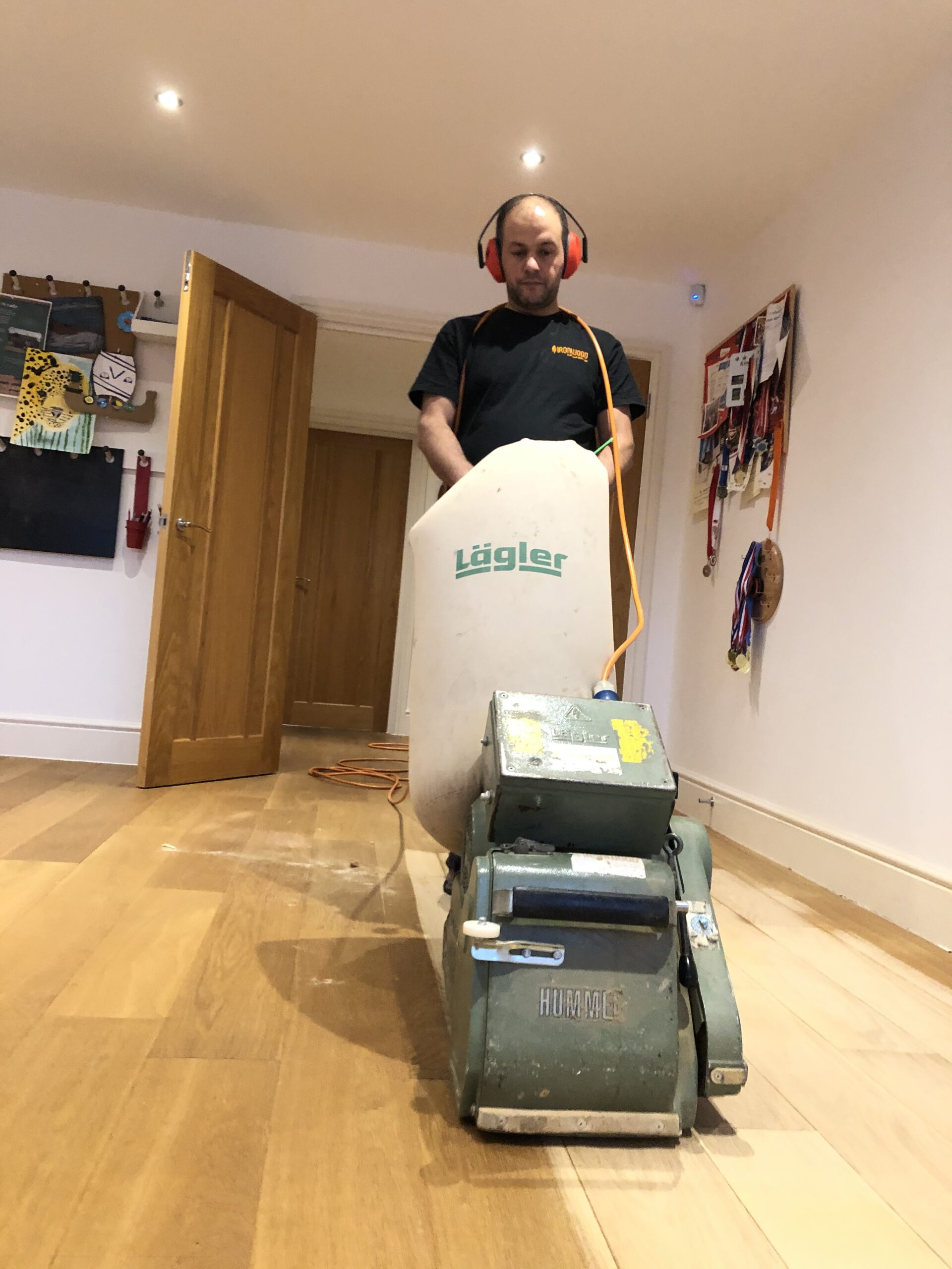 Floor sanding Harpenden Oak Plank floor